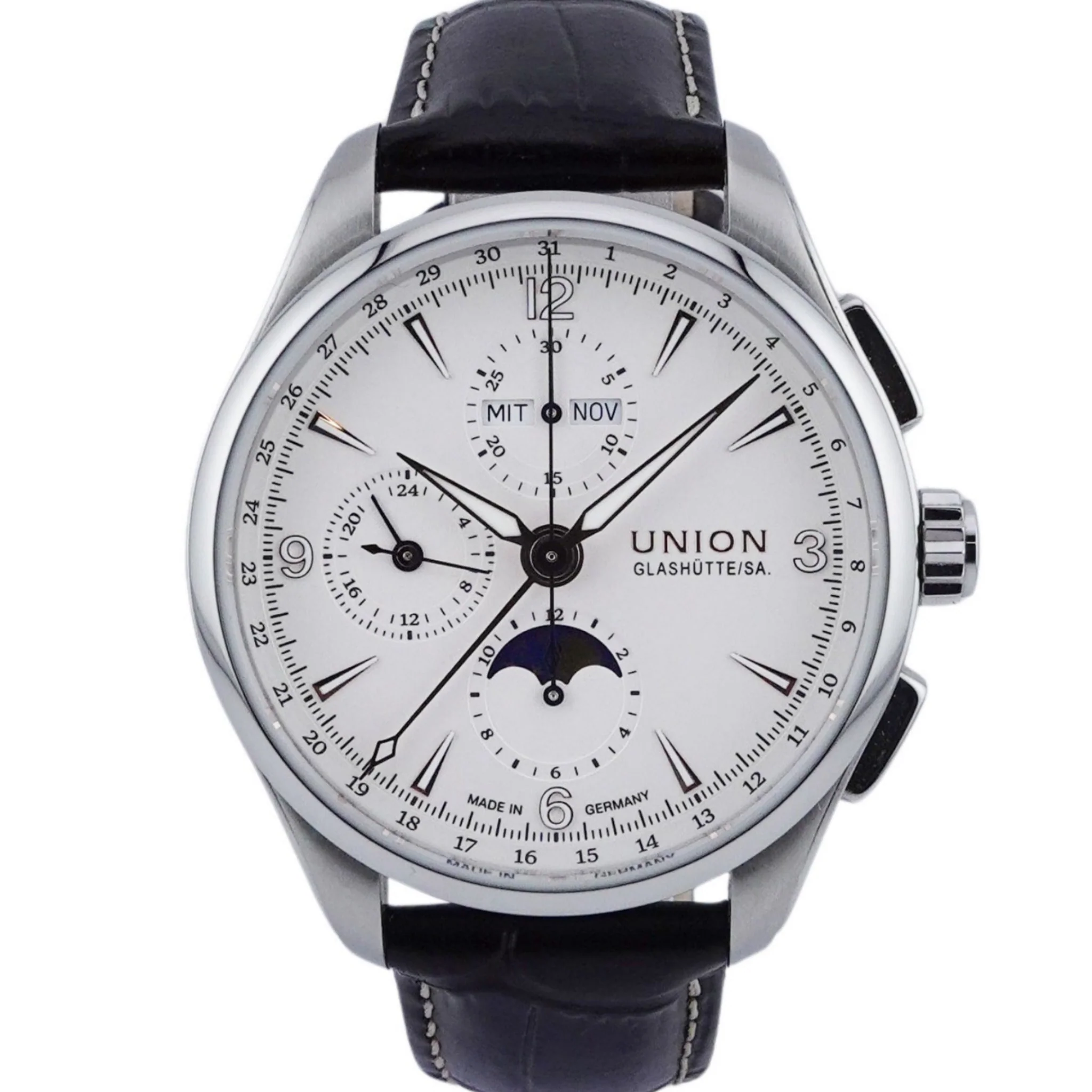Union Glashütte Belisar Pilot – Ref. D014.425.16.017.01, Wie neu