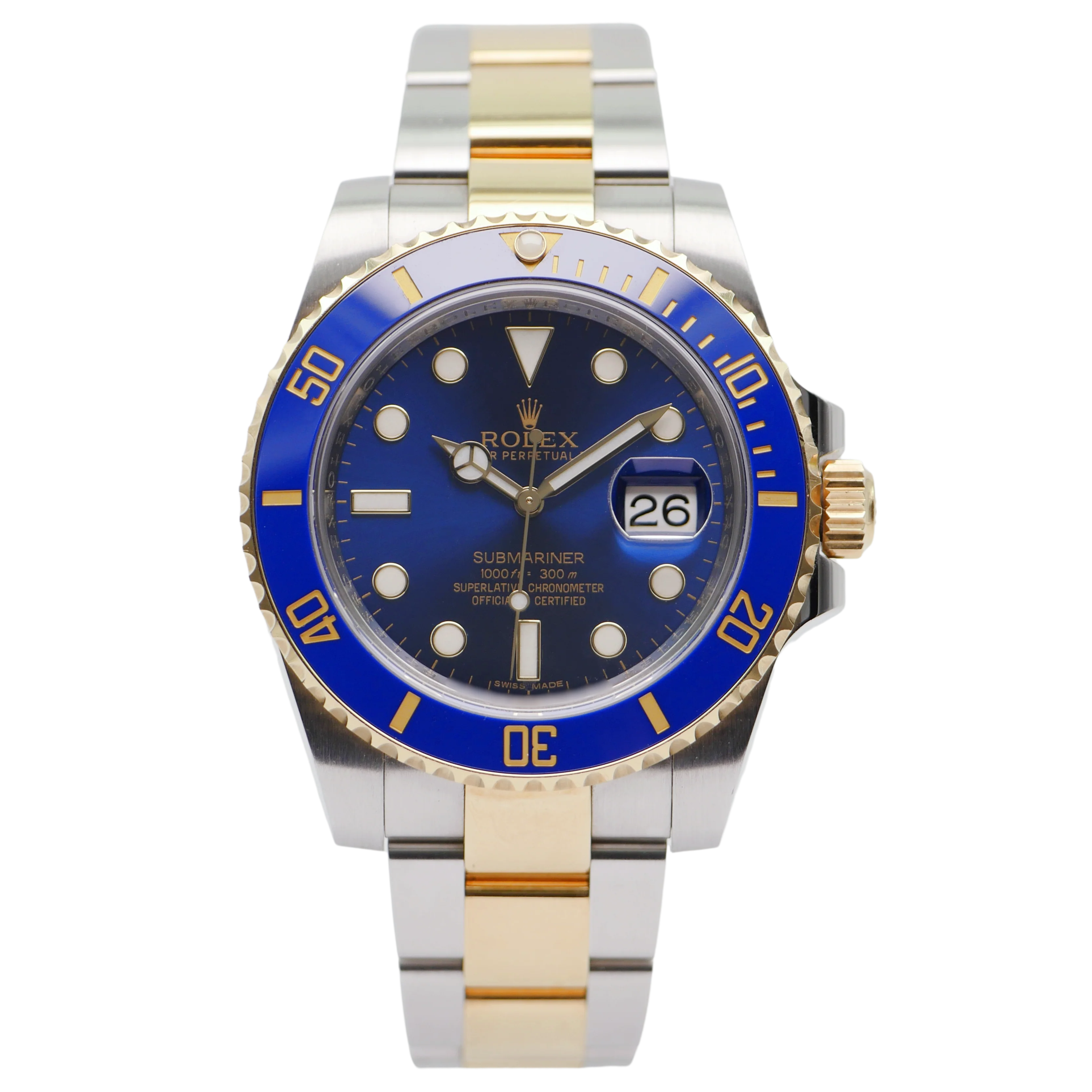 Rolex Submariner Date 116613LB – Ref. 116613LB, Sehr gut – 1/10