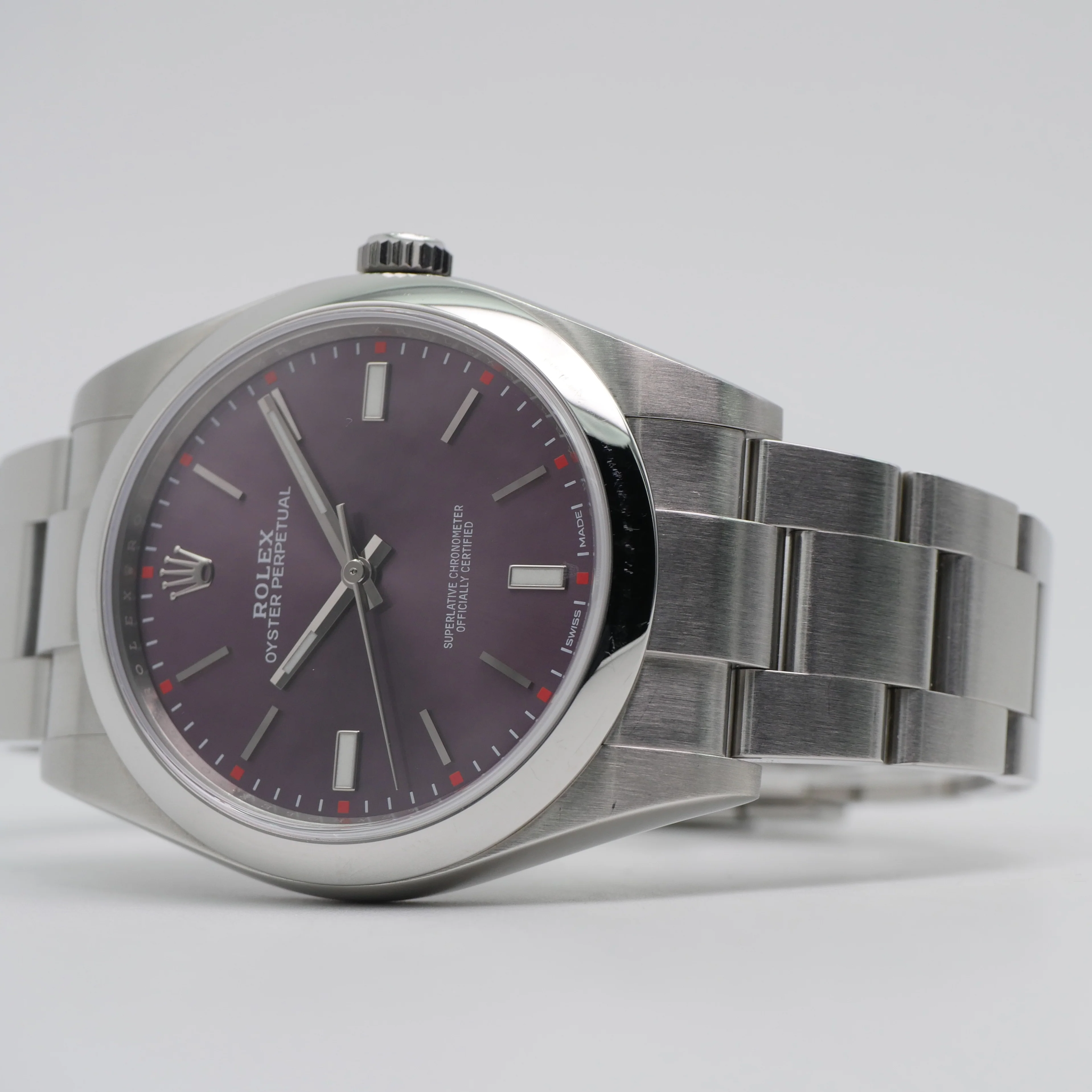 Rolex Oyster Perpetual – Ref. 114300, Sehr gut – 9/10