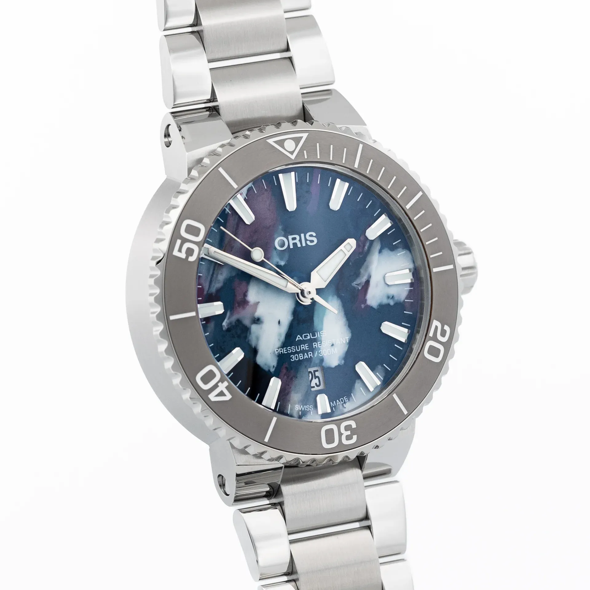 Oris Aquis – Ref. 01 733 7766 4150-Set, Neu – 3/8