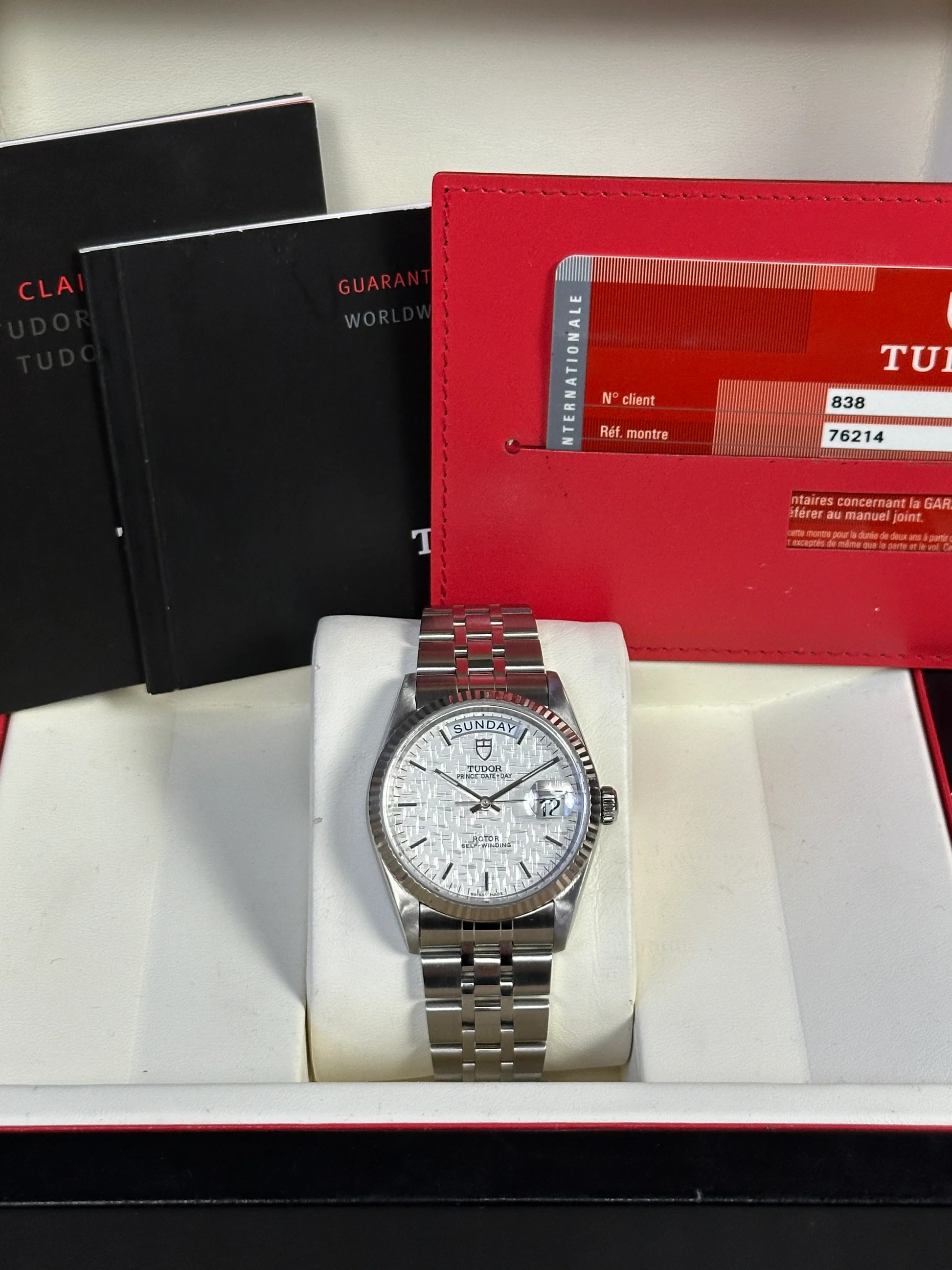 Tudor Prince Day-Date – Ref. 76214, Gut – 13/14
