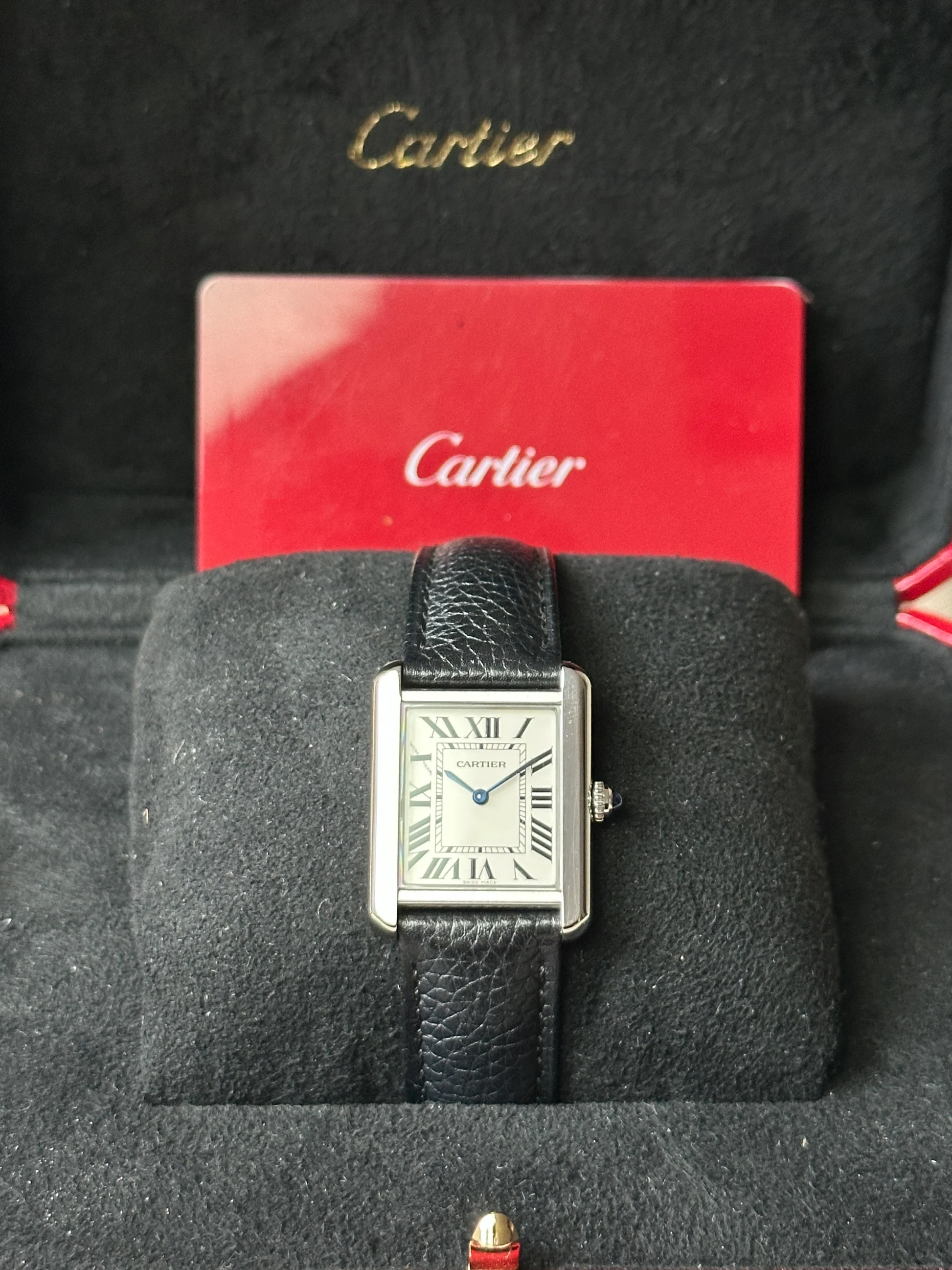 Cartier Tank Solo – Ref. WSTA0030, Sehr gut – 14/14