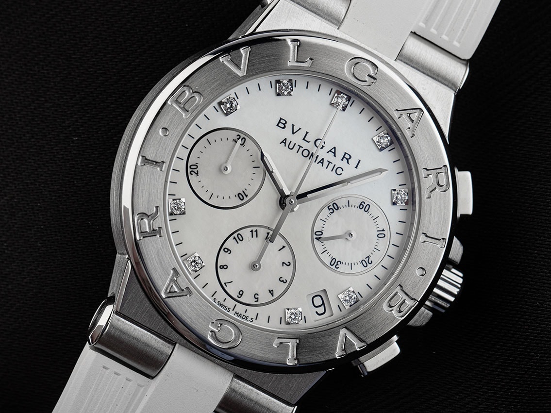 Bulgari Diagono Quarz – Ref. DG35, Sehr gut – 3/10