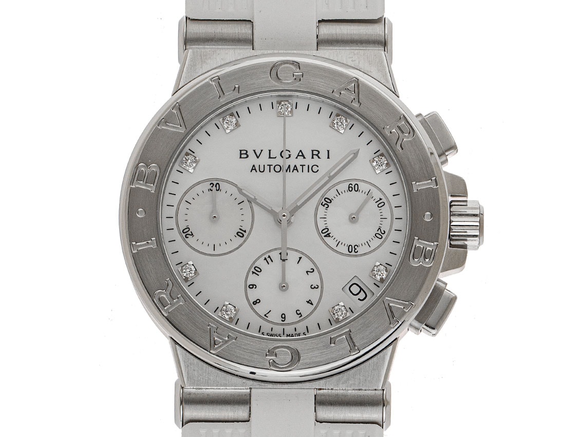 Bulgari Diagono Quarz – Ref. DG35, Sehr gut – 1/10