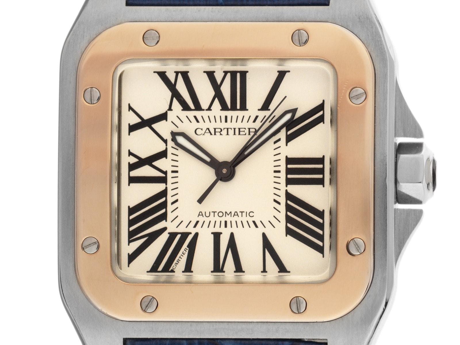 Cartier Santos de Cartier – Ref. 2878, like new – 1/7