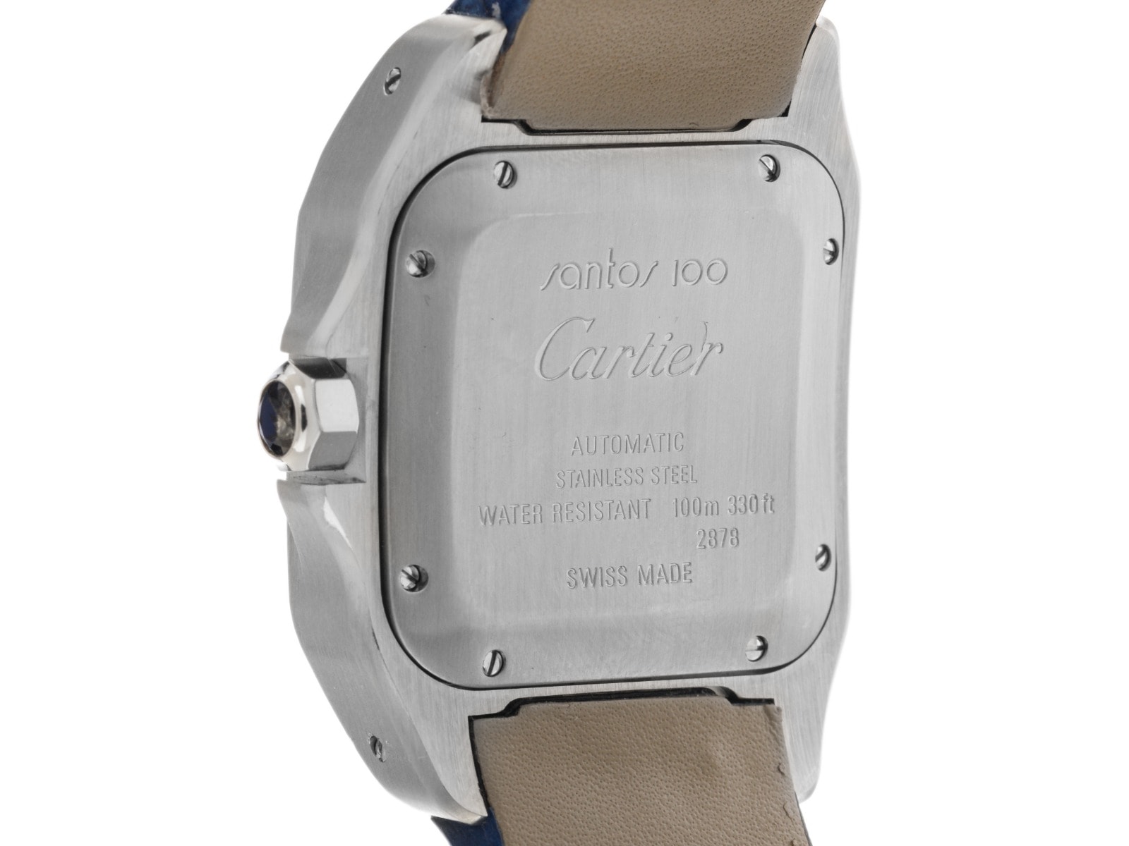 Cartier Santos de Cartier – Ref. 2878, like new – 6/7