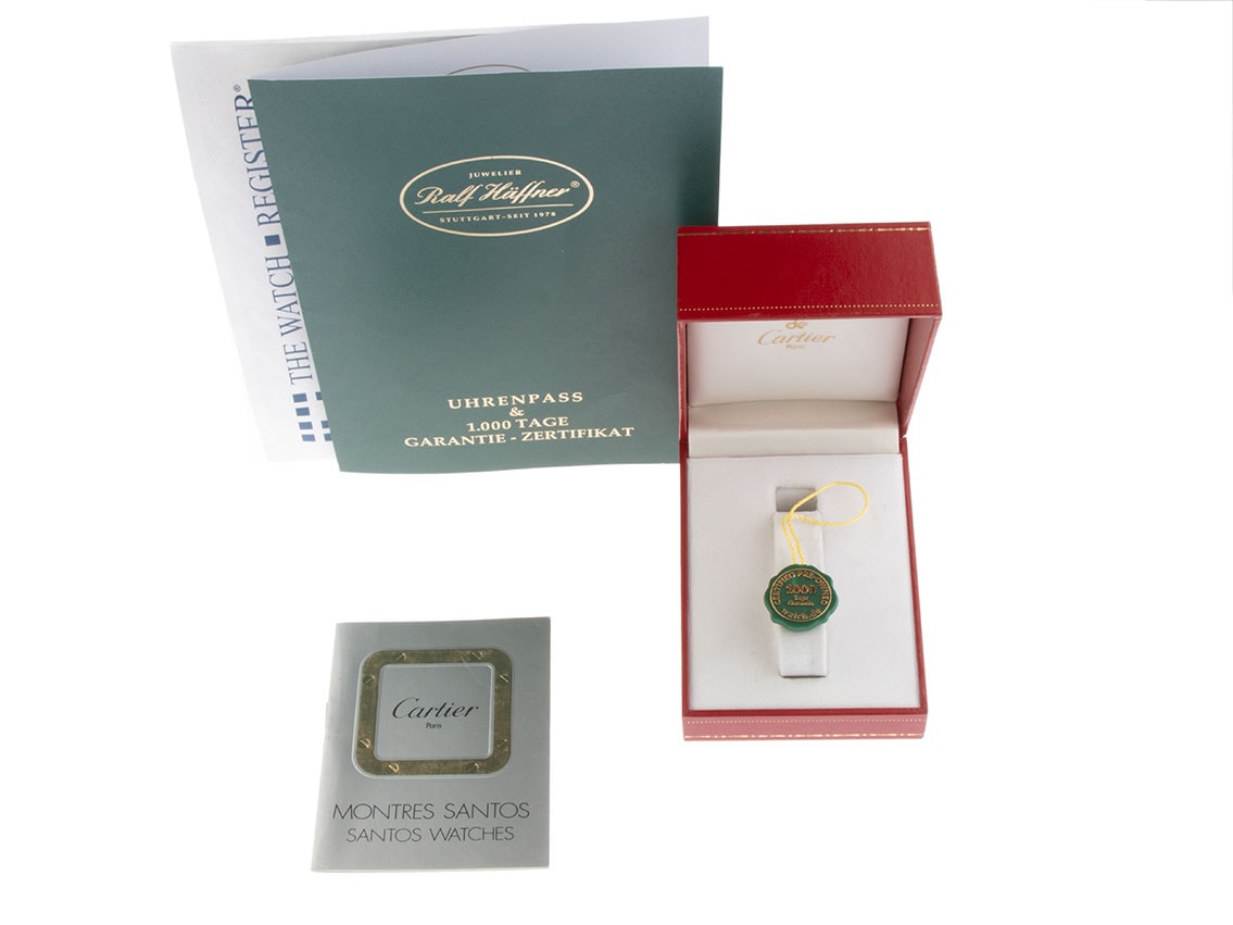Cartier Santos de Cartier – Ref. 187901, good – 2/9