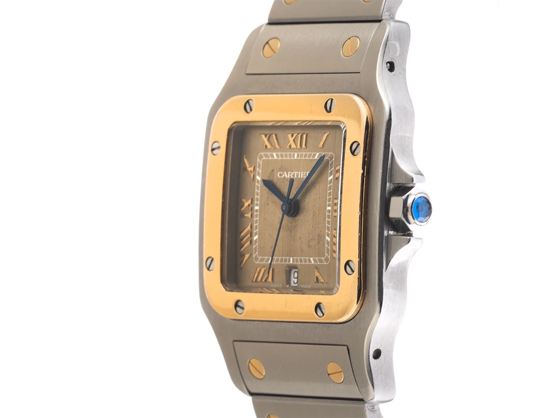 Cartier Santos de Cartier – Ref. 187901, good – 4/9