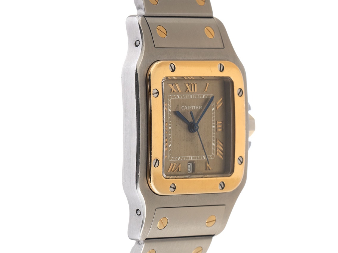 Cartier Santos de Cartier – Ref. 187901, good – 5/9