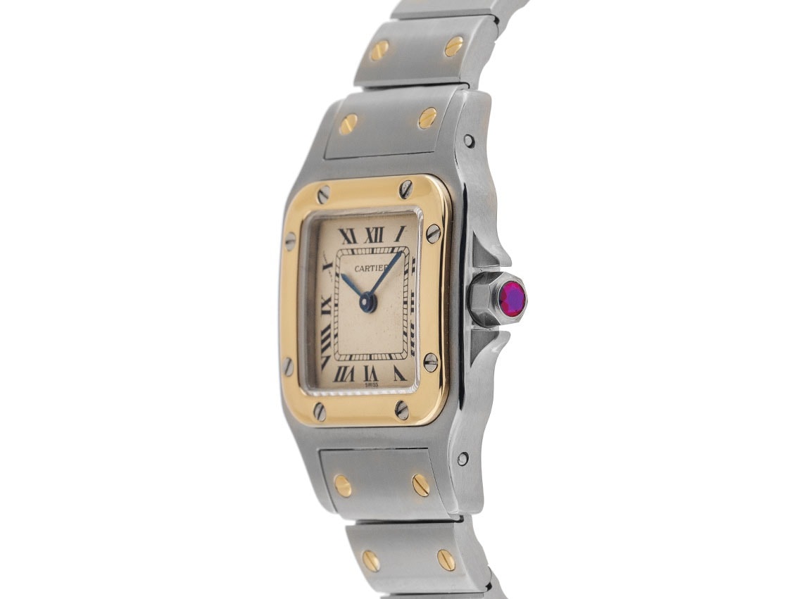 Cartier Santos de Cartier – Ref. 1057930, very good – 4/8