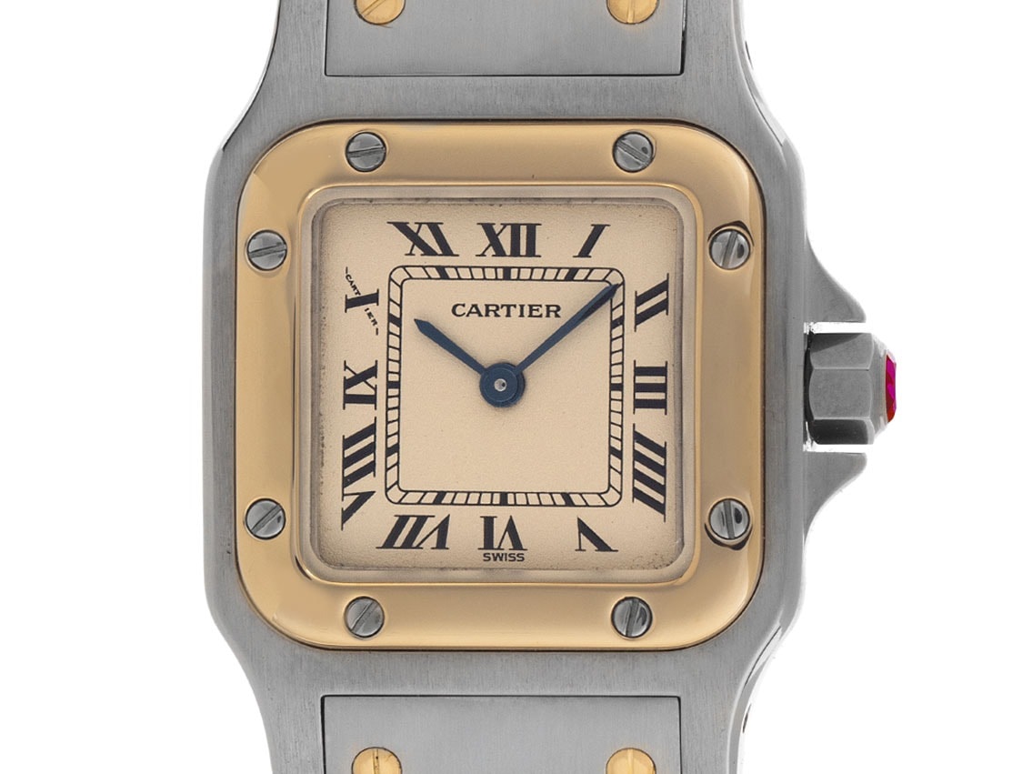 Cartier Santos de Cartier – Ref. 1057930, very good – 1/8