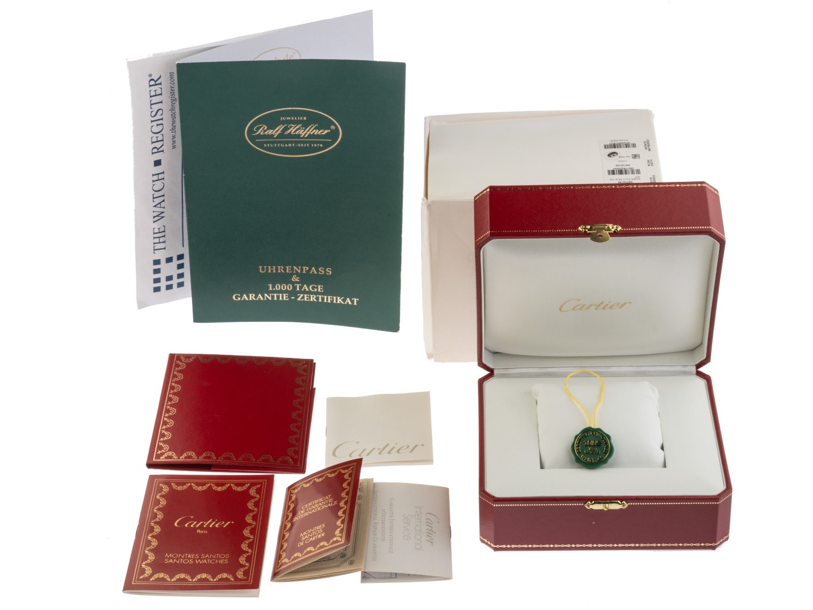 Cartier Santos de Cartier – Ref. 1057930, very good – 2/8