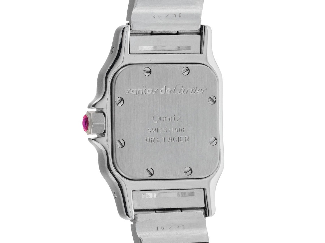 Cartier Santos de Cartier – Ref. 1057930, very good – 6/8