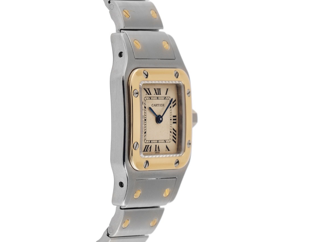 Cartier Santos de Cartier – Ref. 1057930, very good – 5/8