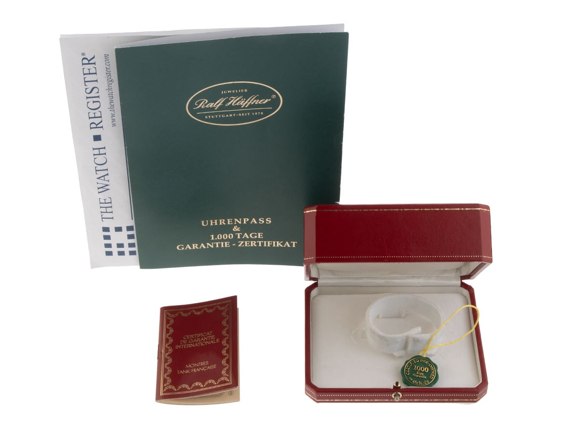 Cartier Tank – Ref. 2302, Sehr gut – 2/10