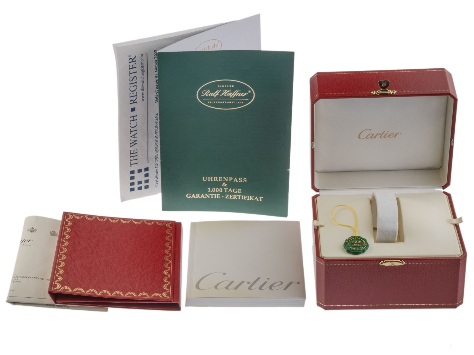 Cartier Tank – Ref. 2302, Sehr gut – 2/10