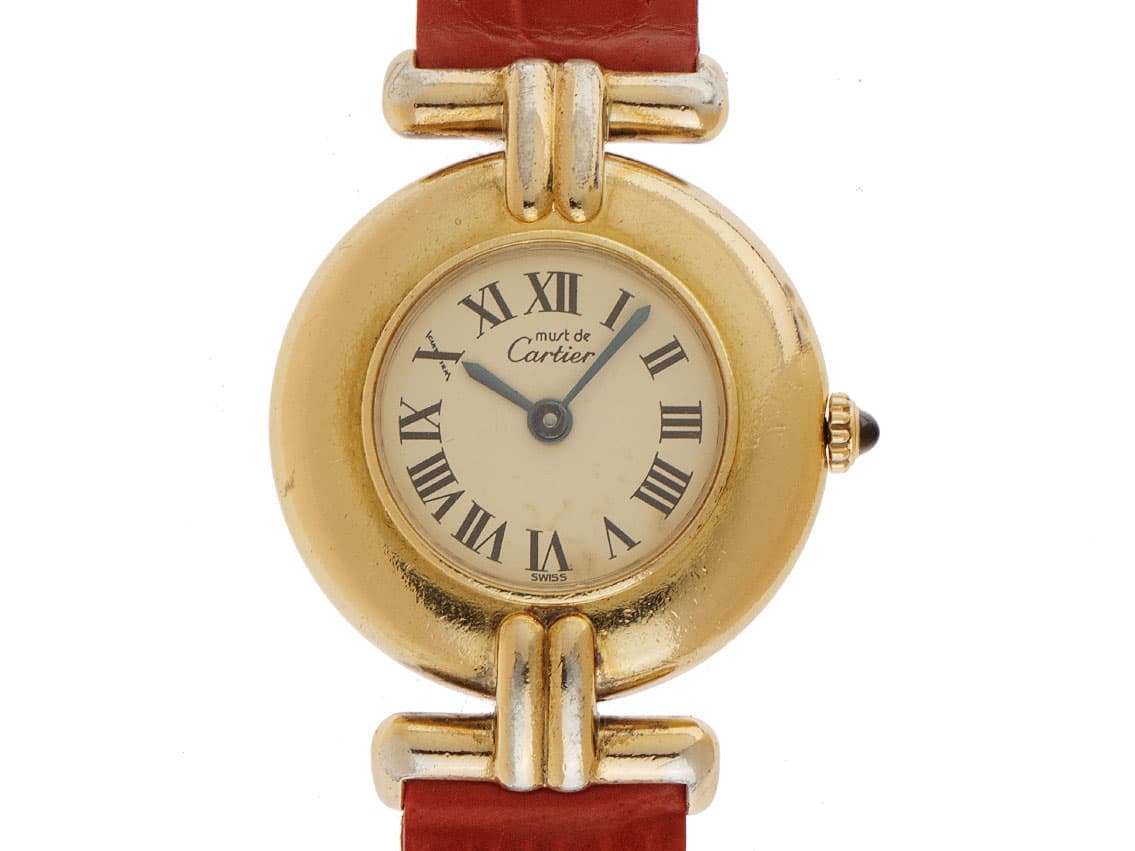 Cartier Vermeil – Ref. 590002, Gut