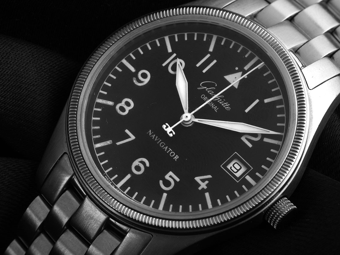 Glashütte Original Navigator – Ref. 11-03-30-70-74, Sehr gut – 3/8