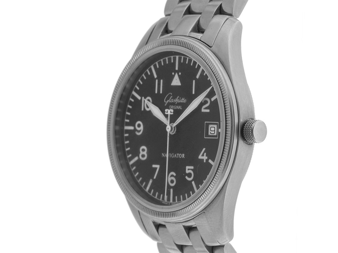Glashütte Original Navigator – Ref. 11-03-30-70-74, Sehr gut – 4/8
