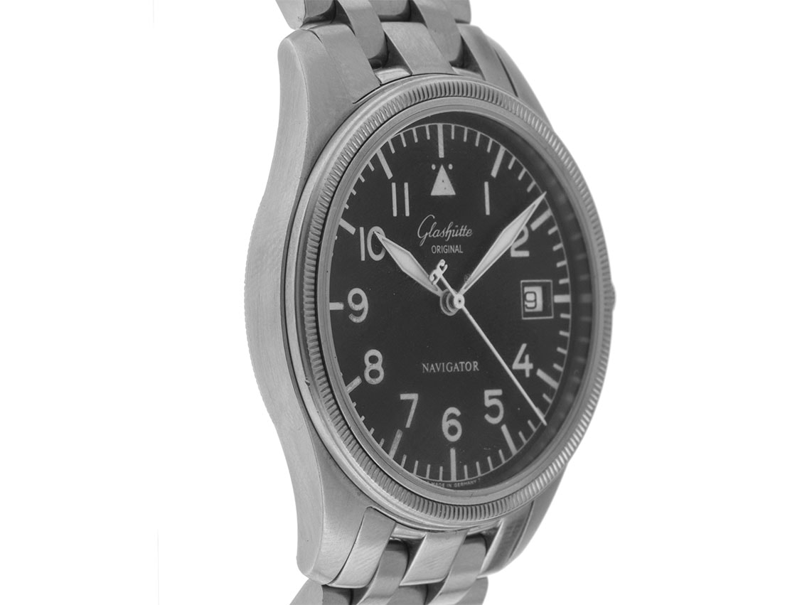 Glashütte Original Navigator – Ref. 11-03-30-70-74, Sehr gut – 5/8