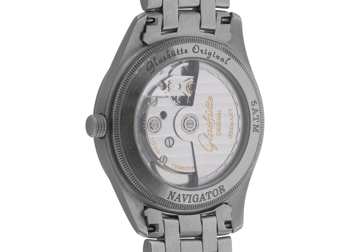 Glashütte Original Navigator – Ref. 11-03-30-70-74, Sehr gut – 6/8