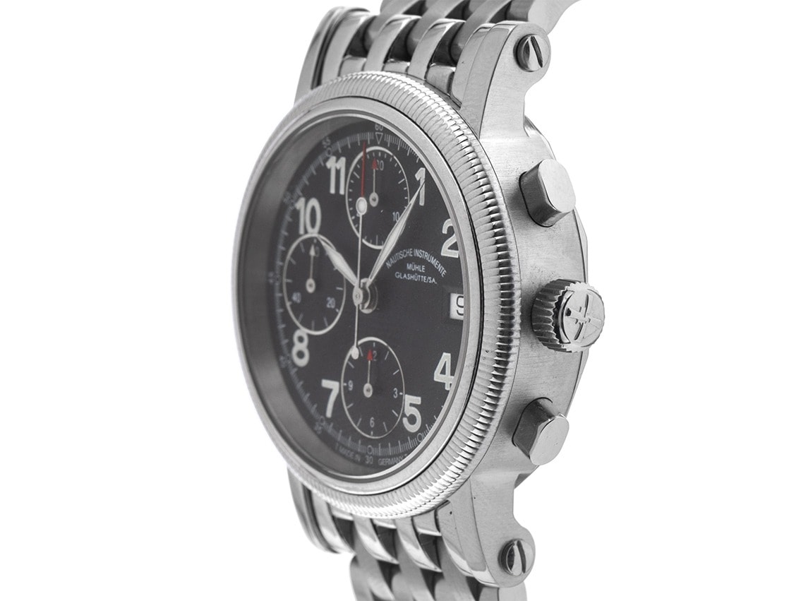 Mühle Glashütte Teutonia I Chronograph – Ref. M1-31-30, Gut – 4/8