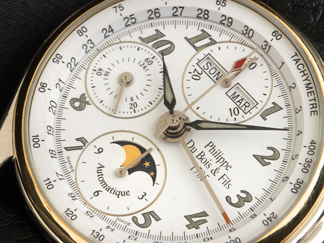 Philippe Du Bois 1785 Vollkalender Mondphase – Sehr gut – 2/7