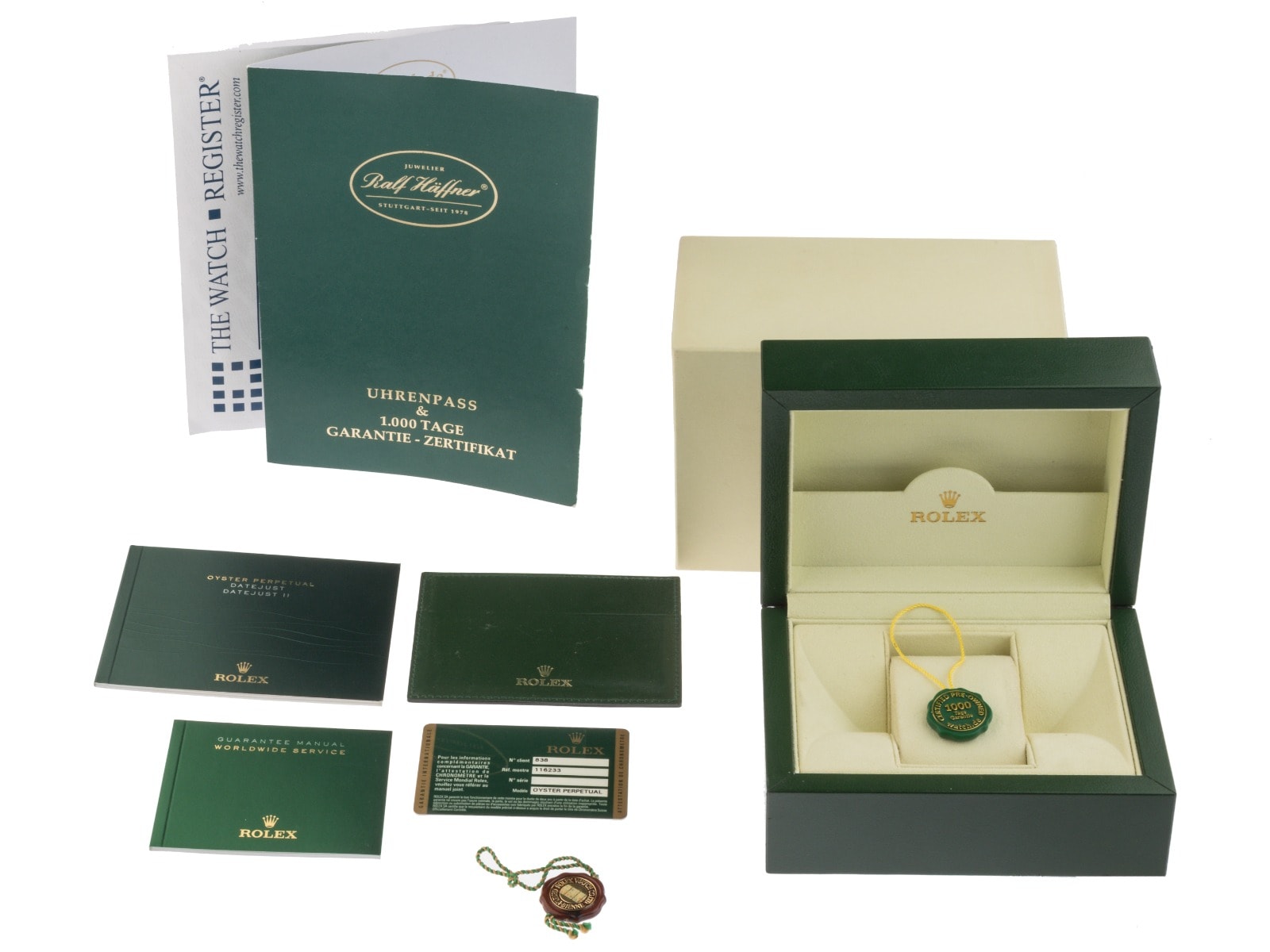 Rolex Datejust – Ref. 116233, Sehr gut – 2/10