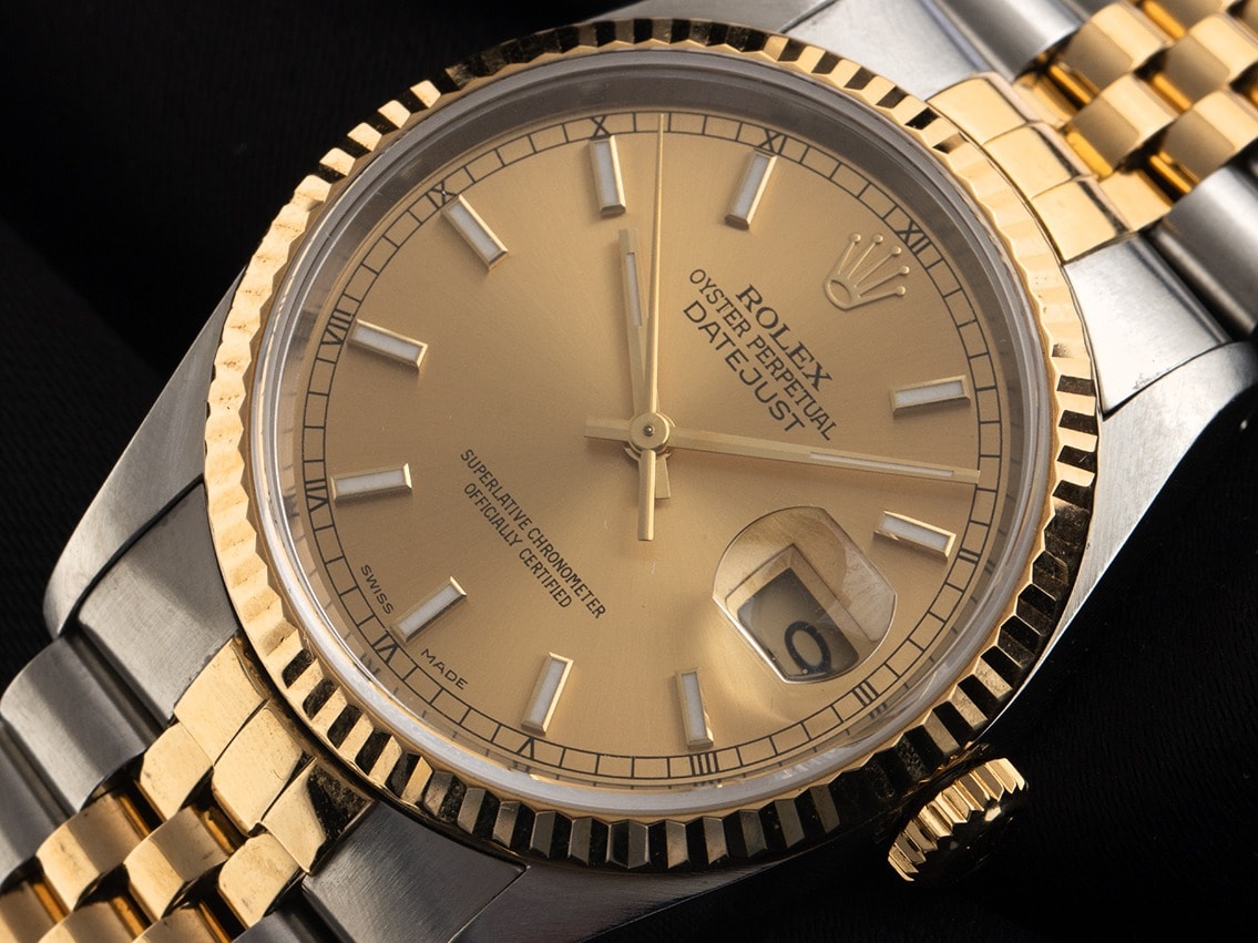 Rolex Date – Ref. 16233, Sehr gut – 3/8