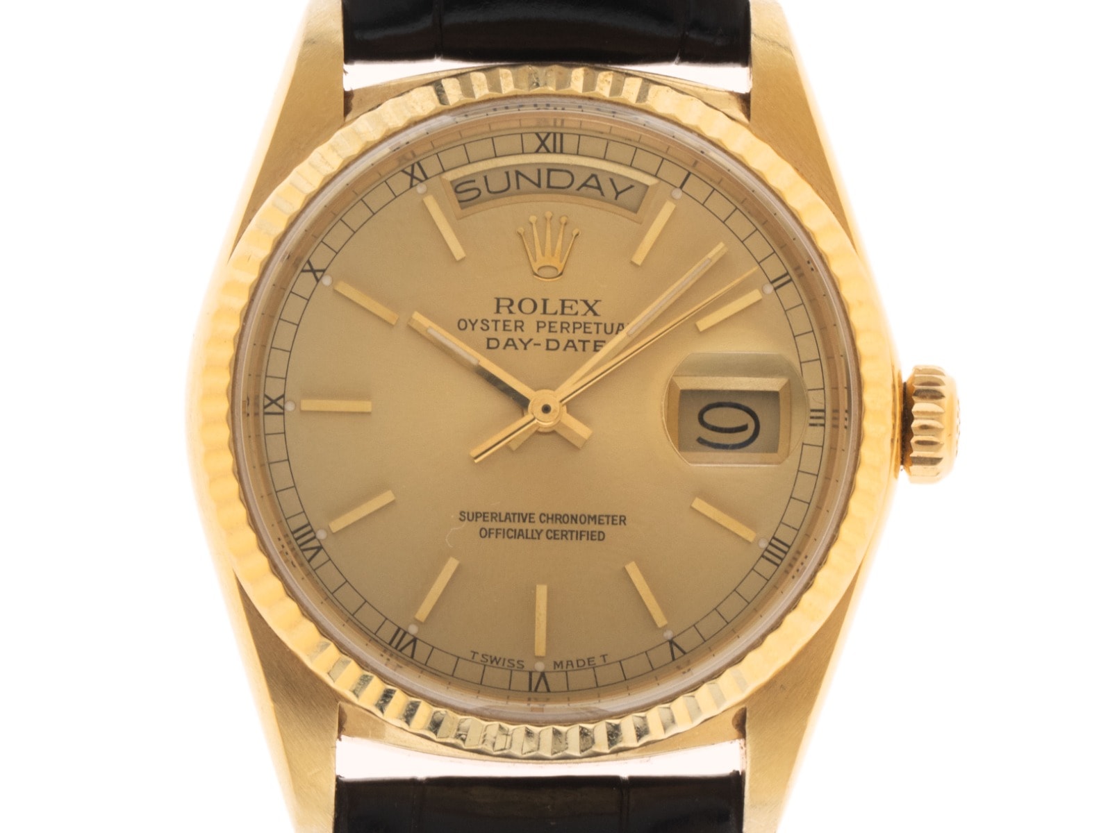 Rolex Day-Date – Ref. 18038, Sehr gut – 1/10