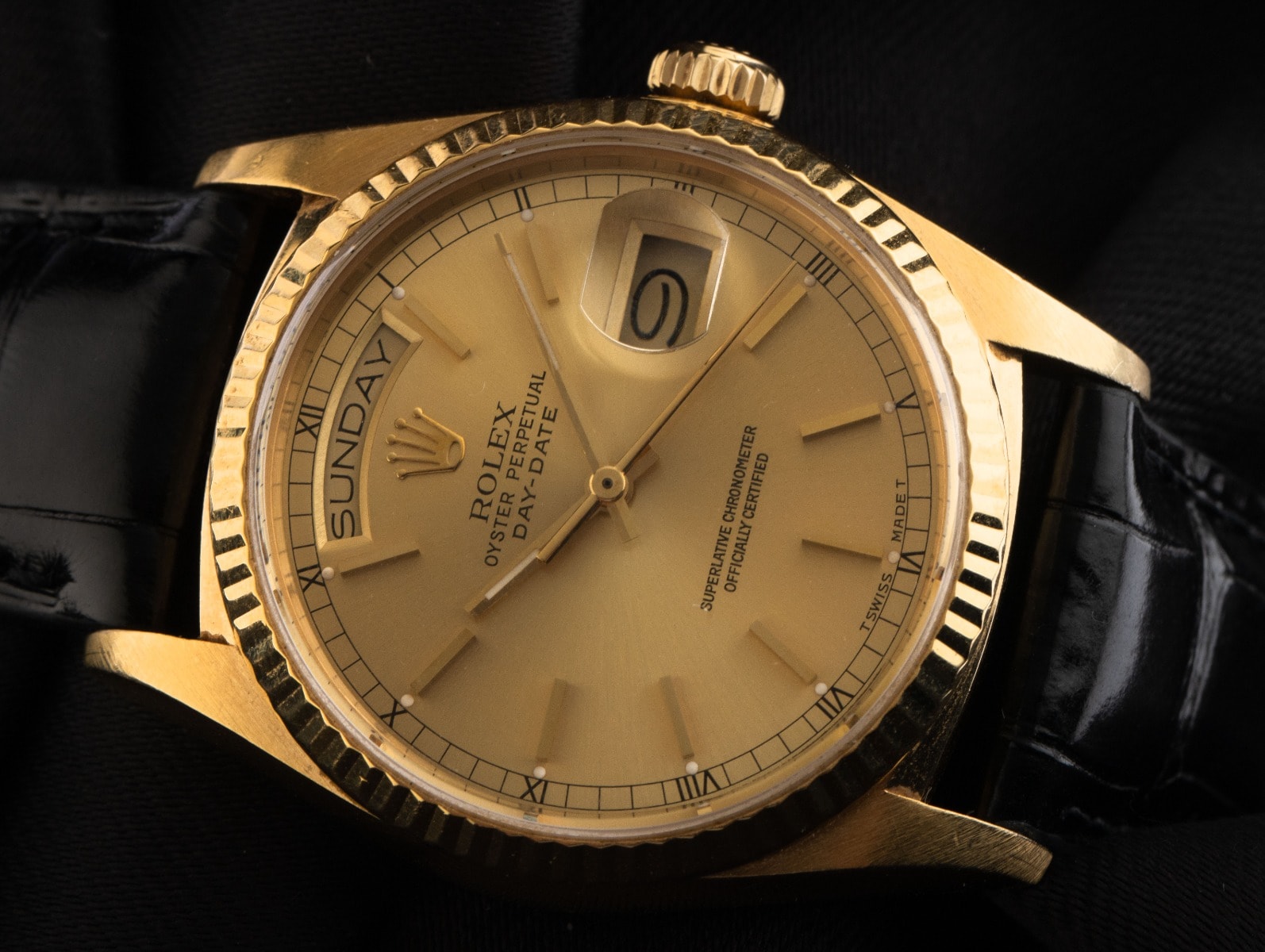 Rolex Day-Date – Ref. 18038, Sehr gut – 3/10