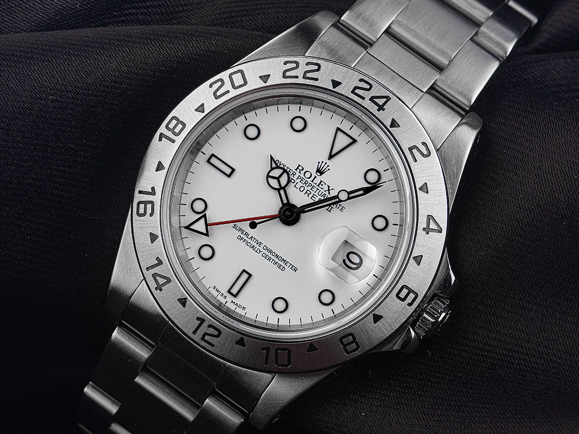 Rolex Explorer II – Ref. 16570, Sehr gut – 3/8