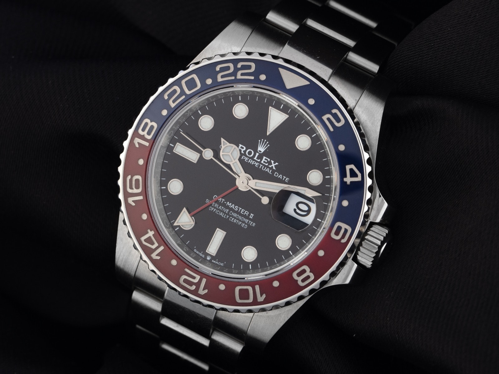Rolex GMT-Master – Ref. 126710BLRO, Neu – 3/8