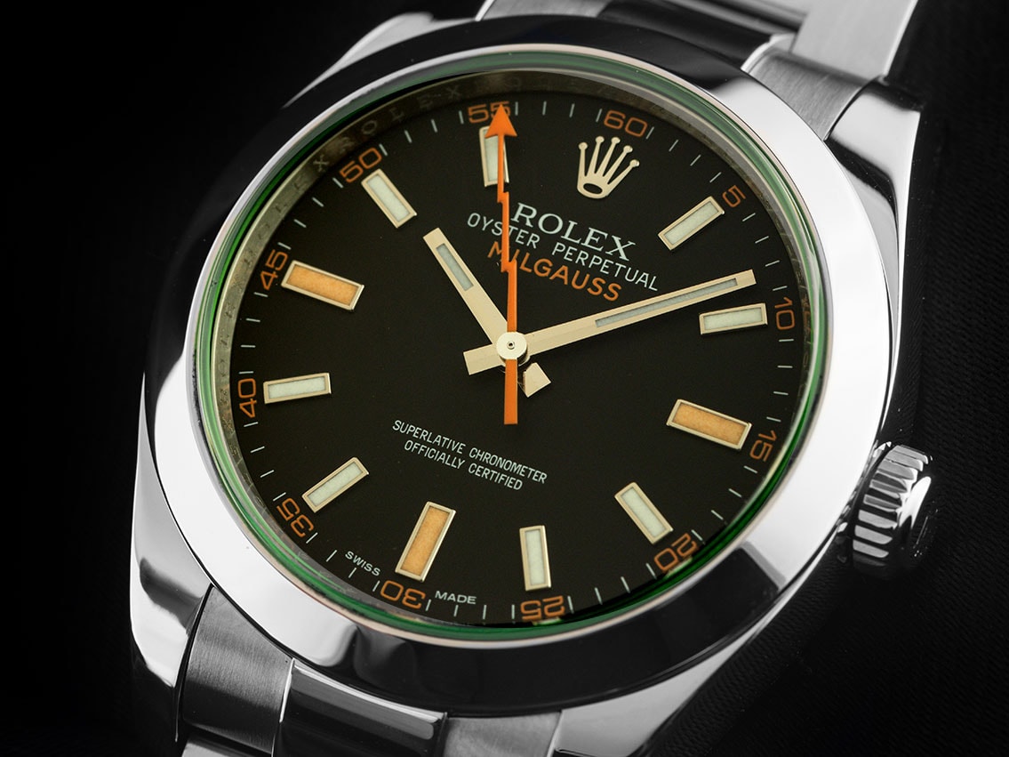 Rolex Milgauss 116400GV – Ref. 116400GV, Sehr gut – 3/8