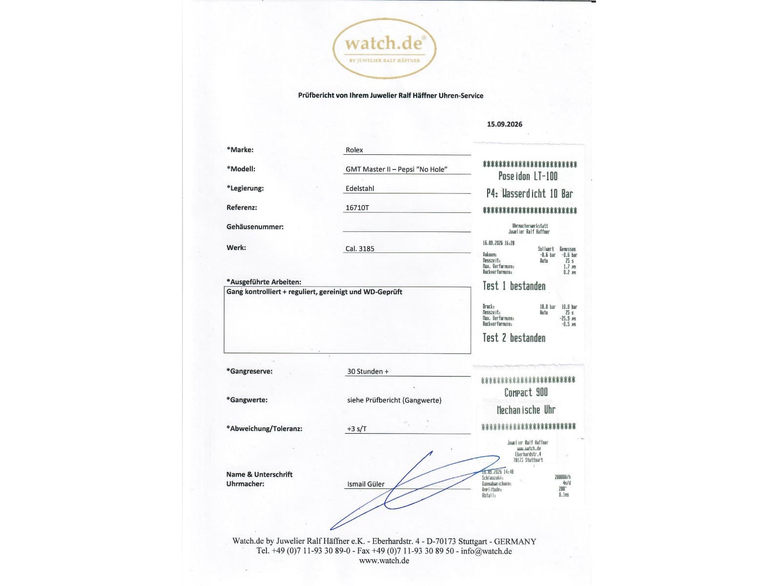 Rolex Oyster Perpetual – Ref. 69160, very good – Image 2/10