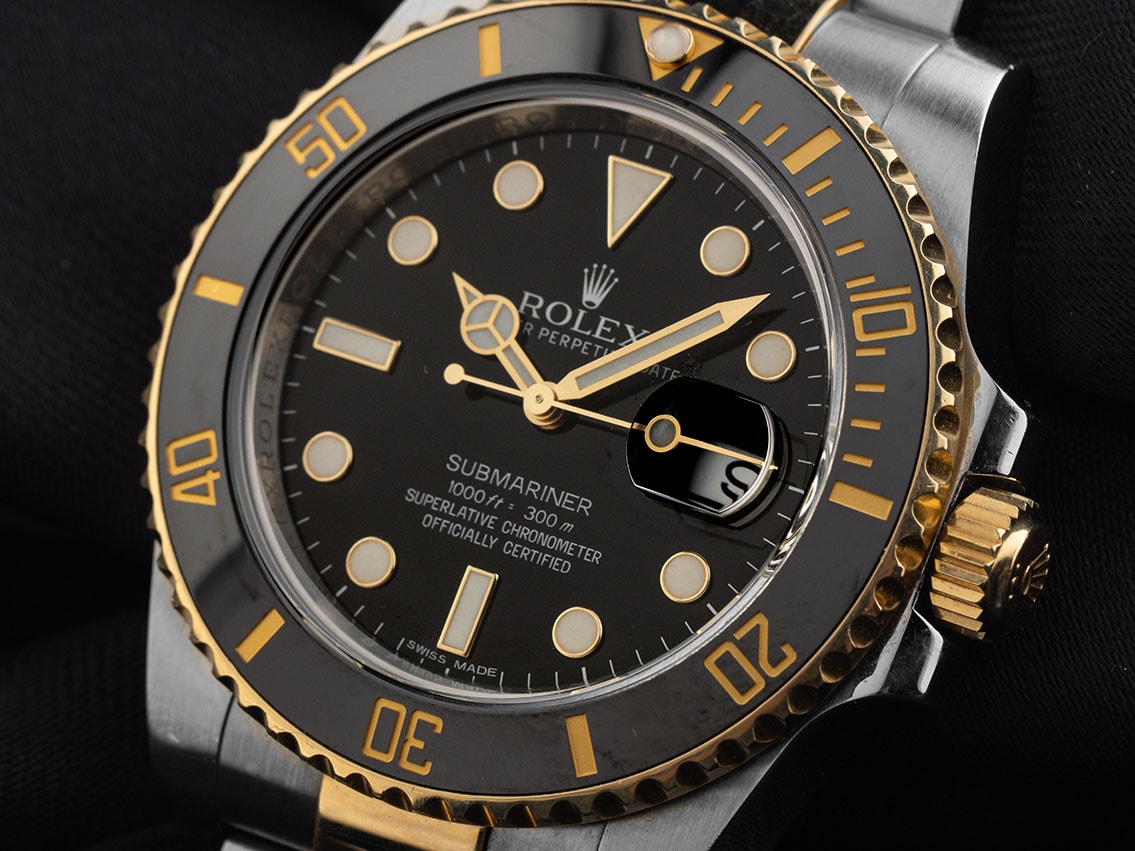 Rolex Submariner – Ref. 116613LN, very good – 3/8