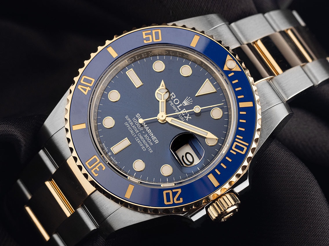 Rolex Submariner – Ref. 126613LB, Wie neu – 3/8