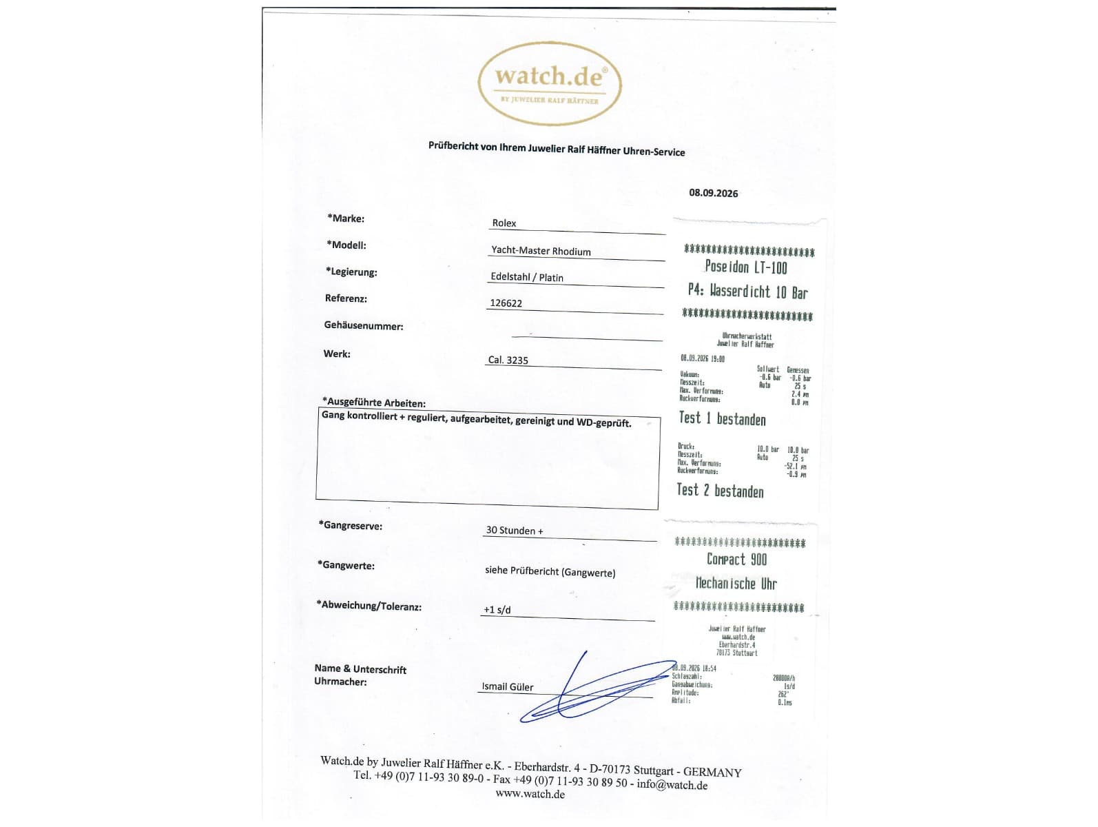 Rolex Yacht-Master – Ref. 126622, like new – Image 2/9