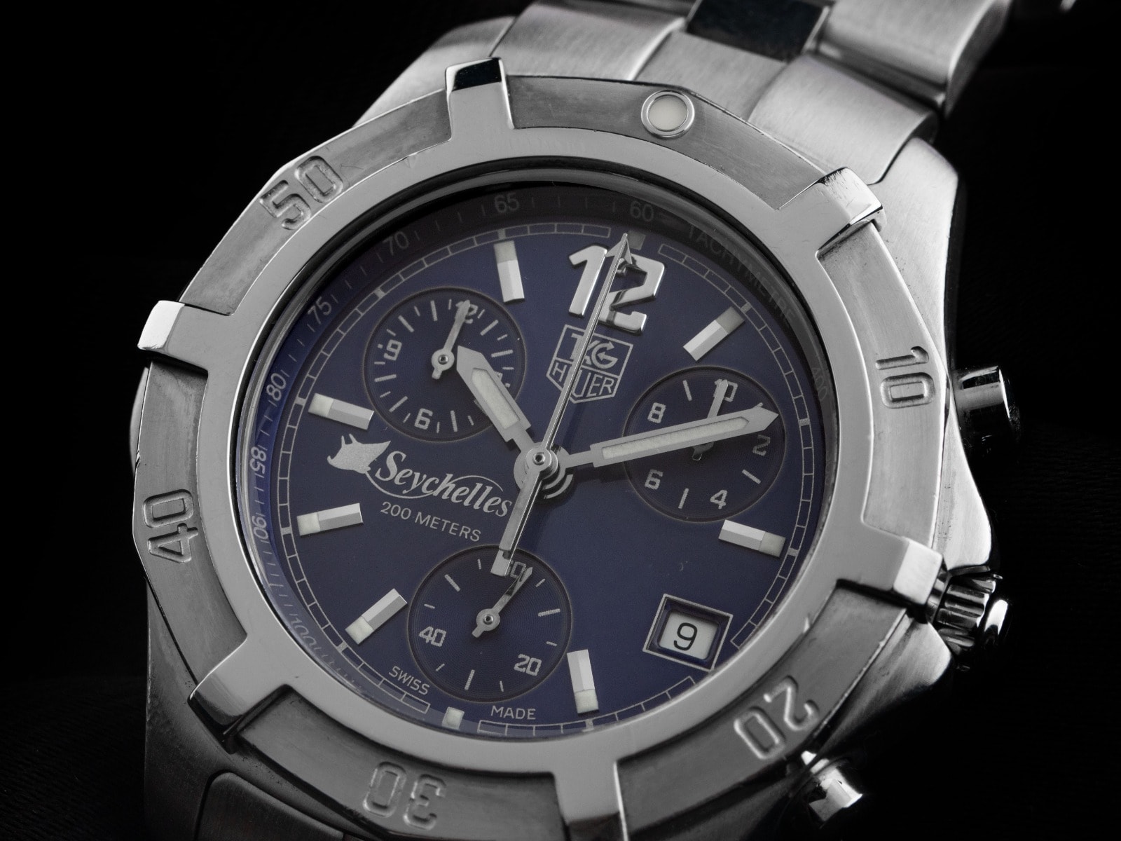 TAG Heuer Exclusive Seychelles Watch – Ref. CN111D, Gut – 3/8