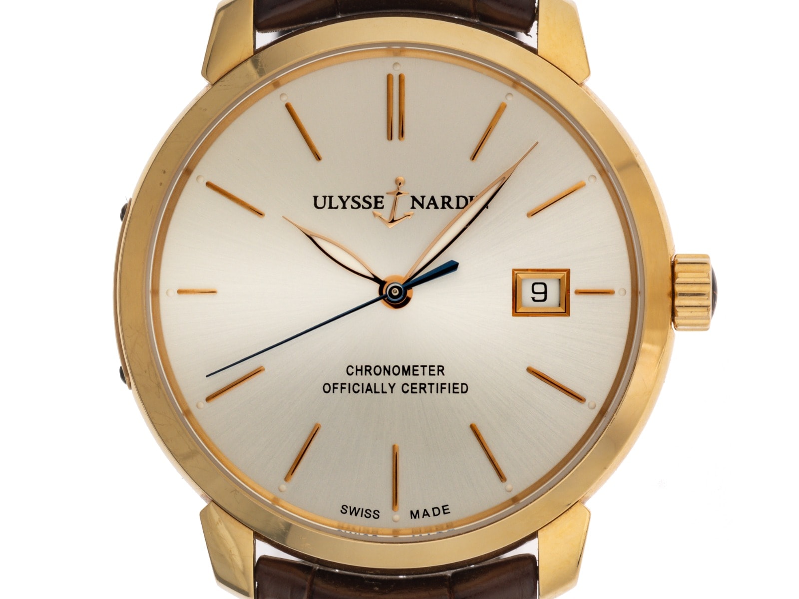 Ulysse Nardin Classico Jade – Ref. 8156-111, Sehr gut – 1/9