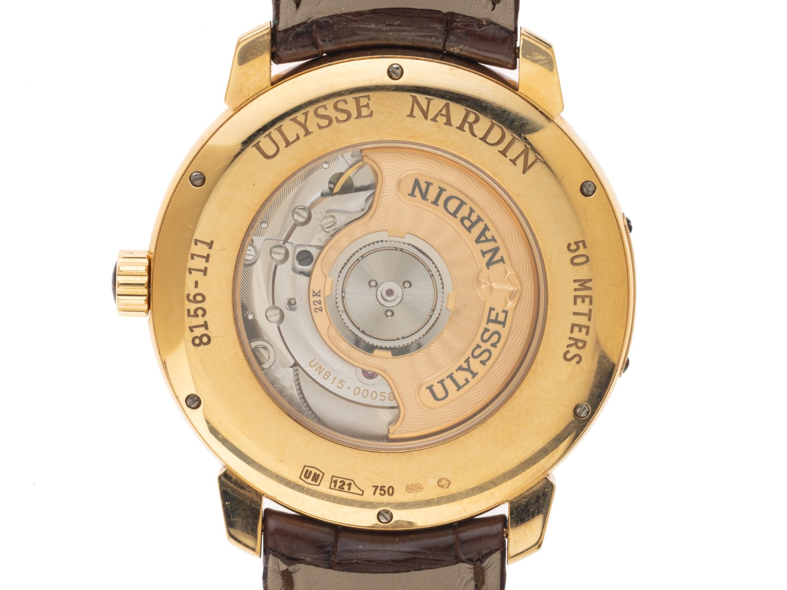 Ulysse Nardin Classico Jade – Ref. 8156-111, Sehr gut – 6/9