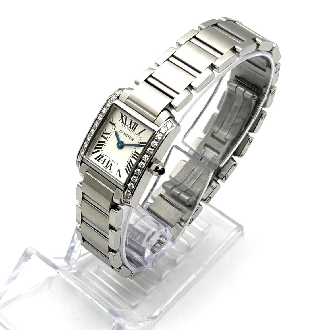 Cartier Tank Française – Ref. 3217, good – 5/5