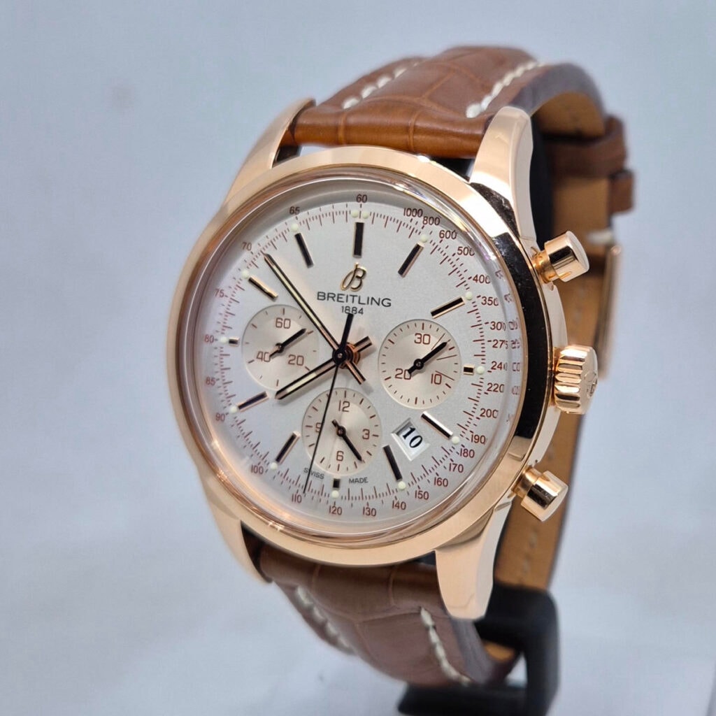 Breitling Transocean – Ref. RB015212/G738, used – 4/14