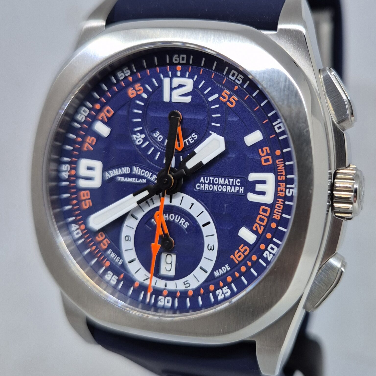 Armand Nicolet JH9 Chronograph – Ref. A668, Neu – 3/11