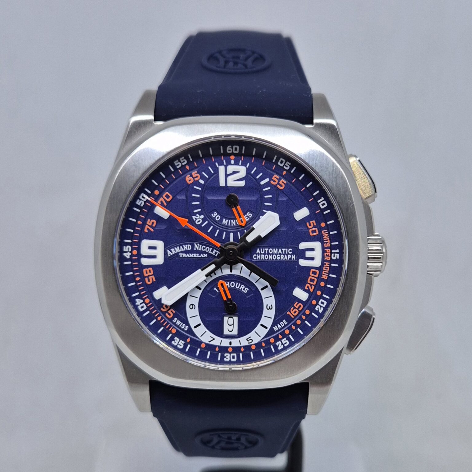 Armand Nicolet JH9 Chronograph – Ref. A668, Neu – 1/11