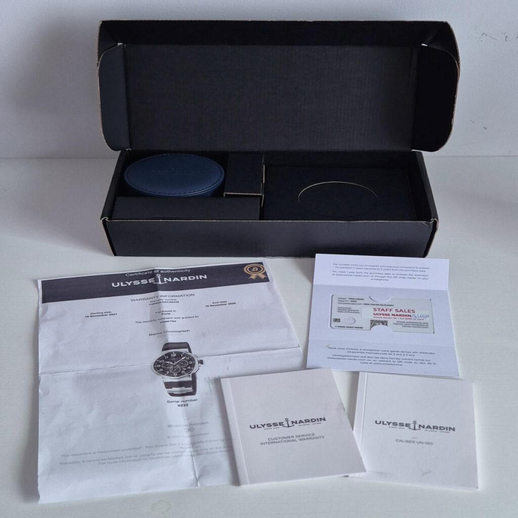 Ulysse Nardin Marine – Ref. 1503-150, Gebraucht – 16/17