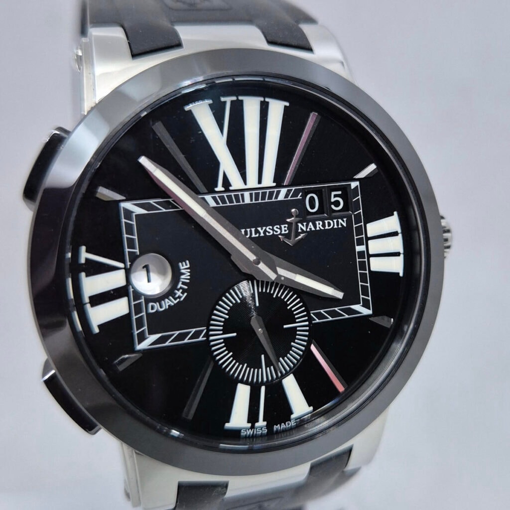 Ulysse Nardin Executive – Ref. 243-00/42, used – 2/13