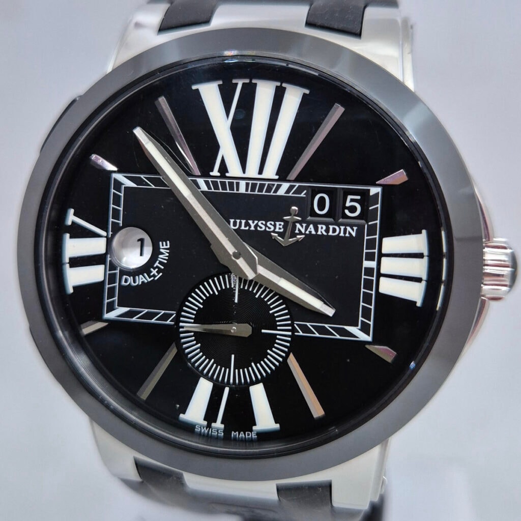 Ulysse Nardin Executive – Ref. 243-00/42, used – 3/13