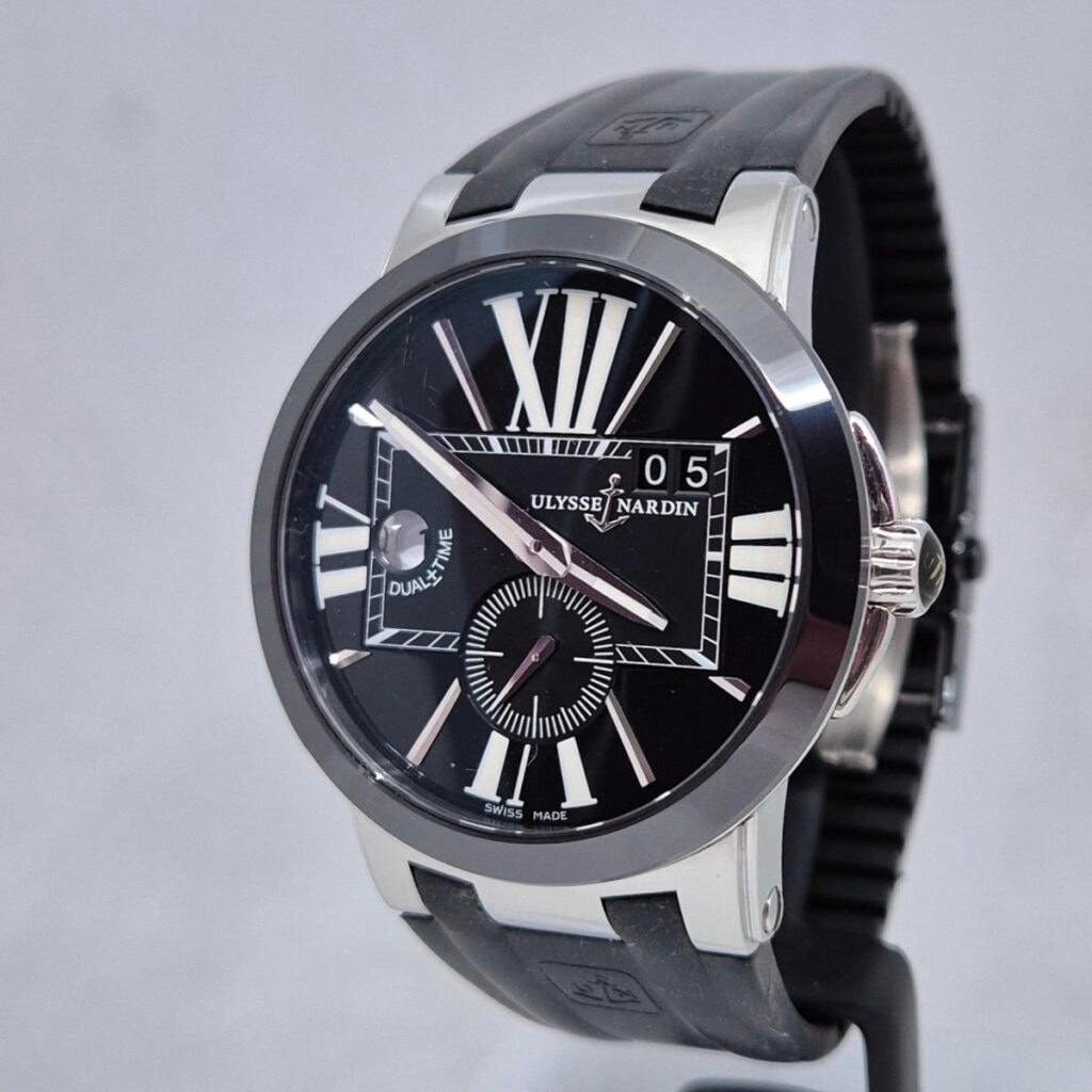 Ulysse Nardin Executive – Ref. 243-00/42, used – 4/13