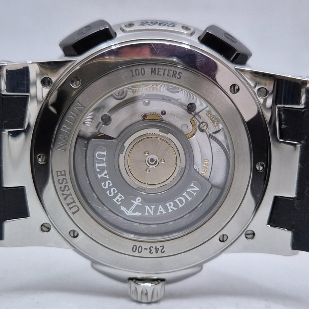 Ulysse Nardin Executive – Ref. 243-00/42, used – 12/13